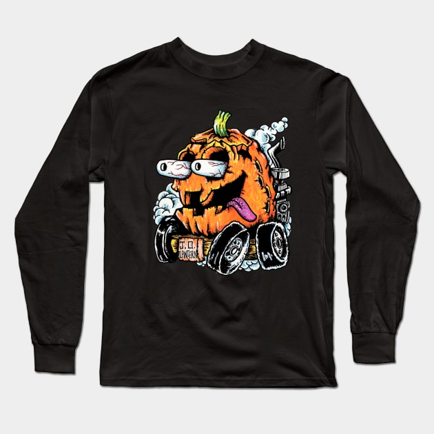 J.O. Lantern Long Sleeve T-Shirt by PungentBasementArt